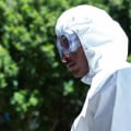 What kind of spray does pest control use?